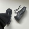 NICEDAY 代購 AVAVAV Carbon x Adidas Superstar 聯名 黑 皮革 圓頭 流線 異行 JR9458