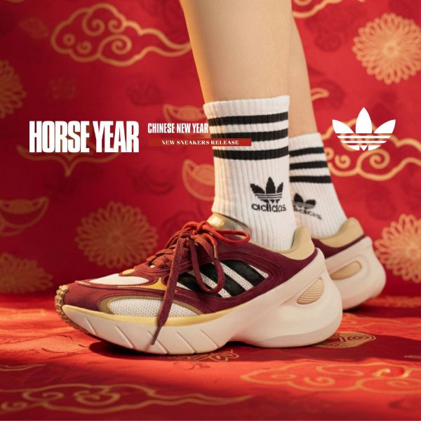 NICEDAY 代購 Adidas Adizero GOUKAN CNY 馬年 新年 春節 農曆 馬 酒紅 增高 KI7013