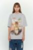 SSSTUFFF Punk Cat Tee Heather Grey