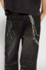 SSSTUFFF Embroidery Charm Denim Black