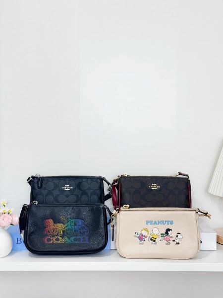 圖片 Coach 19 手拿麻將包 晚宴包 肩背包