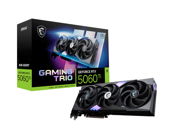 圖片 微星 RTX5060Ti 8G GAMING TRIO OC(2662MHz/30cm/三風扇/註五年)