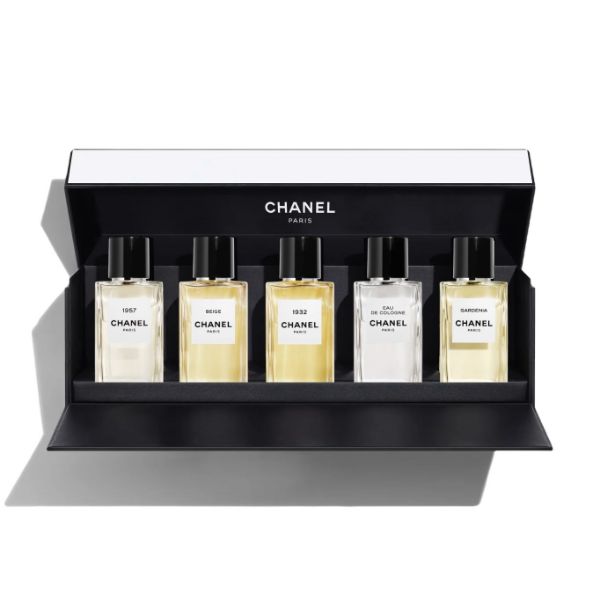 圖片 CHANEL 香奈兒香氛 LES EXCLUSIFS 精品香水迷你典藏禮盒/清新花香組 35mlx5 - 2025年度限量/專櫃緞帶包裝