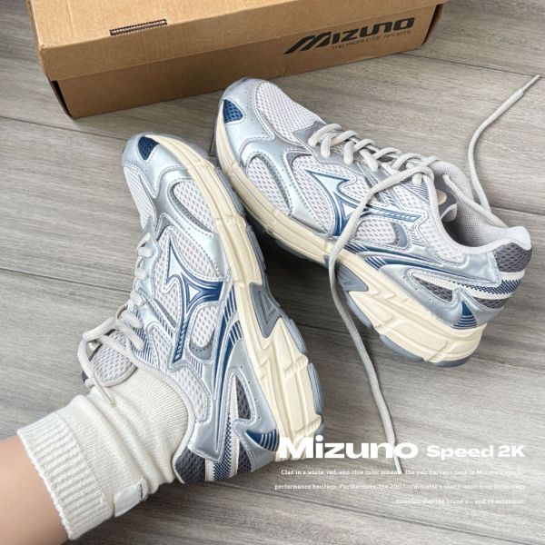 NICEDAY 代購 Mizuno Speed 2K Silver 鐳射 銀綠 白銀 銀 白 炫彩 D1GH222921