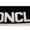 圖片 MONCLER 經典品牌英文字母LOGO羊毛帽 (黑色)