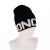 圖片 MONCLER 經典品牌英文字母LOGO羊毛帽 (黑色)