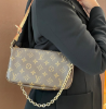 圖片 《在台現貨最低特價  最新》Louis Vuitton LV Monogram Pochette 雙背帶麻將包