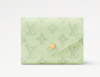 圖片 《在台現貨最低特價 》Louis Vuitton LV 紀念版Monogram130周年 三折短夾 綠色