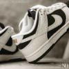 NICEDAY 代購 Nike Dunk Low 反轉熊貓 白黑色 奶油白 浮雕 優格 IF3944-001