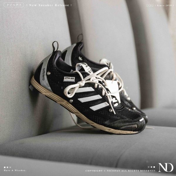 NICEDAY 代購 Song for the Mute x Adidas Adizero PR 黑 黑色 黑白 復古 聯名 HP3523