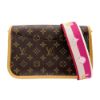 圖片 Louis Vuitton 展示品 Diane 帆布印花肩背/斜背二用包( EF910210411-038-桃背帶)