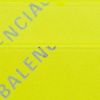 圖片 Balenciaga 展示品 滿版logo牛皮卡夾(螢光黃)