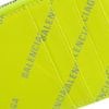 圖片 Balenciaga 展示品 滿版logo牛皮可掛式拉鍊卡包(螢光黃)