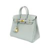 圖片 Hermes Birkin 25 Togo牛皮金釦手提包(W刻/冰川藍)