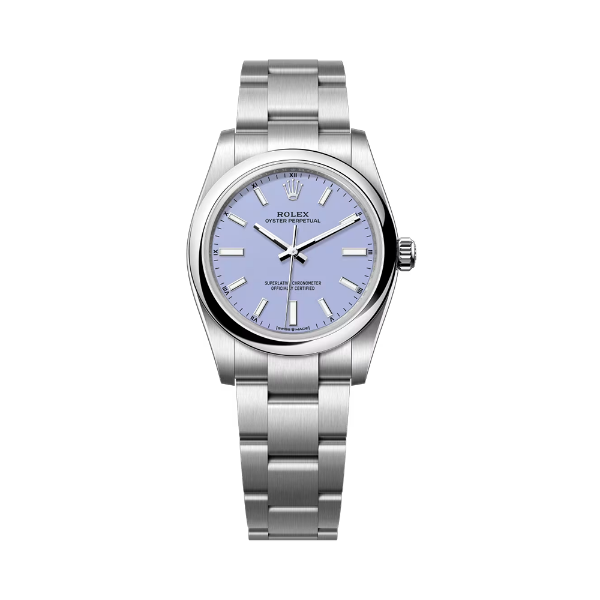 圖片 【ROLEX】勞力士 Oyster Perpetual系列 124200 薰衣草紫 34mm
