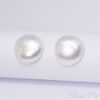 圖片 【ISOWA】湖中月 22mm AKOYA珍珠 無調白 稀有馬貝珍珠 天然珍珠 復古耳環 PT900鉑金耳針