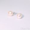 圖片 【ISOWA】菊香 8.5mm AKOYA珍珠 天然珍珠 耳環 18K金耳針