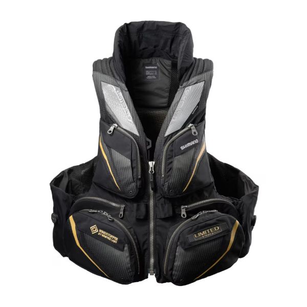 圖片 SHIMANO 25 VF-130Y LIMITED PRO釣魚浮力背心 (附靠枕)