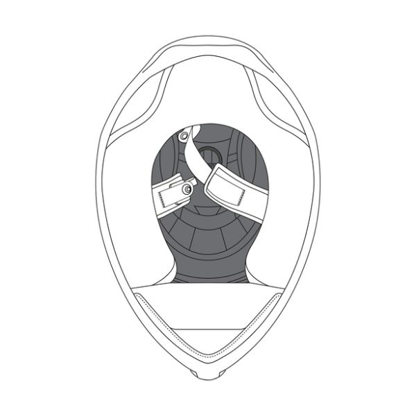 圖片 【台中硬了安全帽】AGV K1/K1S內襯組 王冠 耳襯 新品 公司貨 含稅