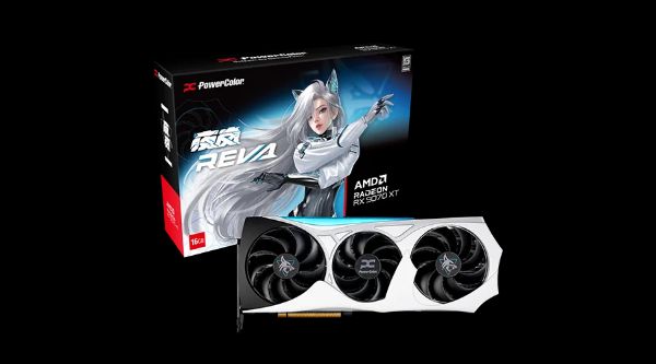 圖片 撼訊 RX9070XT 16G-L/OC/REVA 夜嵐紀念版(3010MHz/35cm/三風扇)附夜嵐磁吸背板