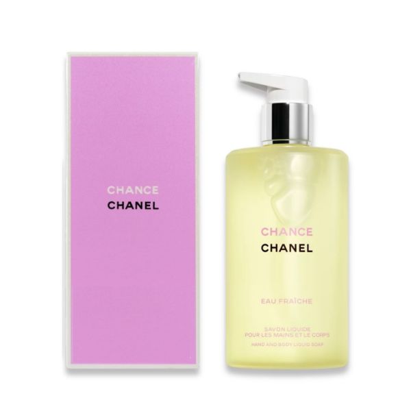 圖片 CHANEL 香奈兒香氛 CHANCE EAU FRAÎCHE 綠色輕盈沐浴露 400ml - 專櫃緞帶包裝
