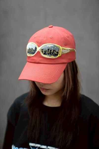 SSSTUFFF Cap I Wear Glasses Red