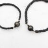 圖片 【水晶蠟繩系列】金黑曜石情侶蠟繩手鍊 | 避邪防小人 | 大員囡仔