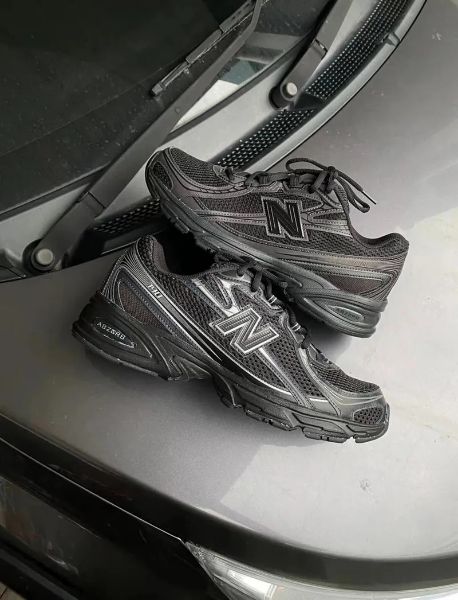 圖片 iSNEAKERS 現貨 New Balance 740 "Black" 黑色 黑銀 情侶款 U740BM2