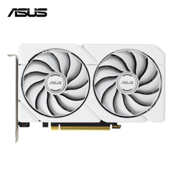 圖片 華碩 DUAL-RX9060XT-16G-WHITE(3250MHz/21cm/雙風扇/註冊四年保/白)