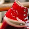 NICEDAY 現貨 CONVERSE x COCA-COLA 聯名款 ALL STAR 紅 黑 灰 白 可口可樂 可樂 高筒 帆布鞋 紅 A17889C