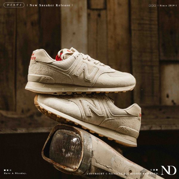 NICEDAY 現貨 New Balance 574 沙色 茶色 卡其 麂皮 CNY 馬年 新年 春節 U57478HM