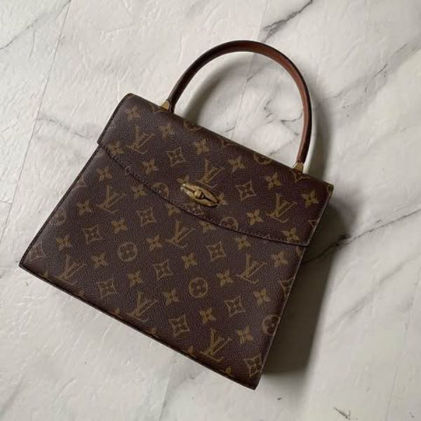 圖片 Lv vintage老花Kelly手提包