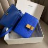 圖片 Celine絕版電光藍蟒蛇皮box