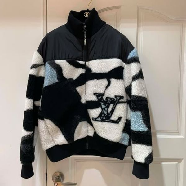 圖片 Lv Ski滑雪系列泰迪拼接羽絨外套