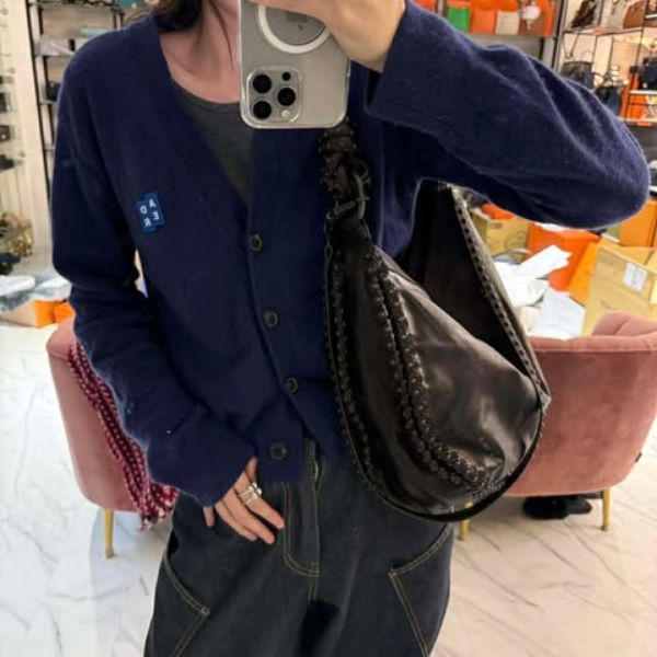 圖片 Bv秀款巧克力棕hobo bag