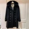圖片 Burberry 狐狸毛經典羊毛大衣