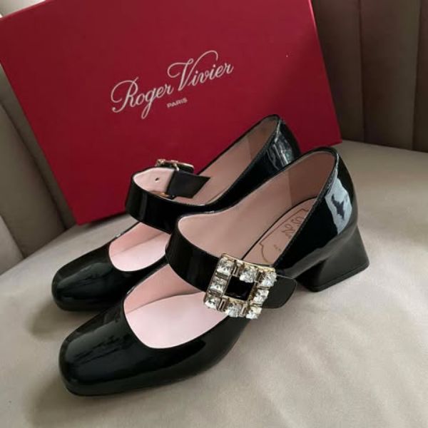 圖片 RV漆皮低跟瑪麗珍鞋