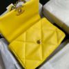 圖片 Chanel 檸檬黃編織 19bag