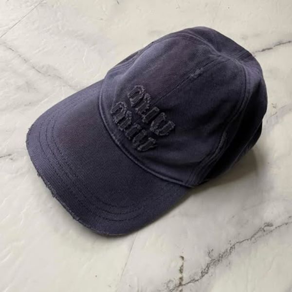 圖片 Miu Miu仿舊字母棒球帽