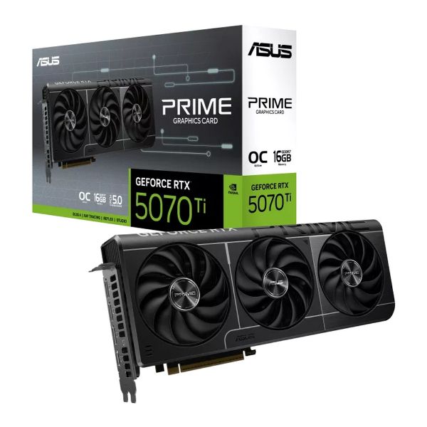 圖片 ASUS 華碩 PRIME RTX 5070 Ti 16GB GDDR7 OC 顯示卡 (PRIME-RTX5070TI-O16G)