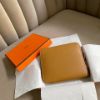 圖片 Hermes 芝麻色絲巾短夾