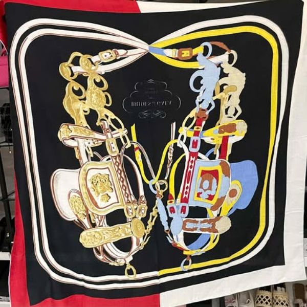 圖片 Hermes ‘’華麗的繮轡‘’披肩