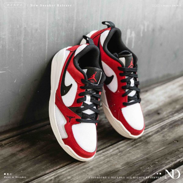 NICEDAY 現貨 Air Jordan CMFT Era 黑紅 芝加哥 大童 紅白 HQ0506-106