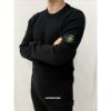 圖片 Stone island 石頭島 經典 小logo設計 黑色 毛衣