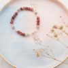 圖片 【水晶手串】少女之夢|草莓晶x月光石x捕夢網招桃花手鍊|大員囡仔