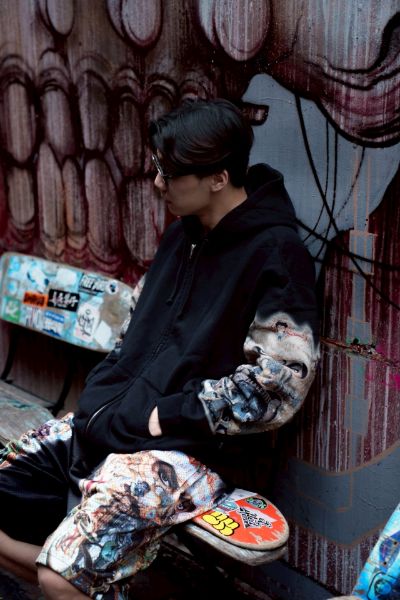 Supreme x Michael Jackson FW25 Week18 Dangerous Zip Up Hooded Sweatshirt