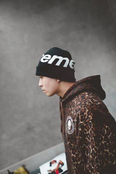 Supreme FW25 Week18 Big Logo Beanie
