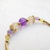 圖片 【水晶手串】紫晶黃晶 | 愛情&事業 純銀水晶手鍊 | 大員囡仔