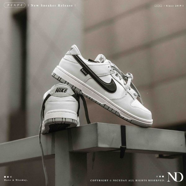 NICEDAY 現貨 Nike Dunk Low Gore-Tex 灰黑 灰 煙灰 防水 防潑水 淺灰 HQ2053-100