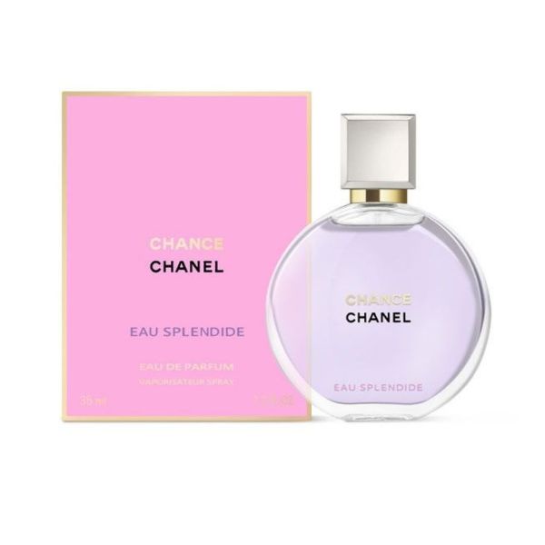 圖片 CHANEL 香奈兒香氛 CHANCE EAU SPLENDIDE EDP 紫色霓幻香水 35ml - 2026春季限量/專櫃緞帶包裝